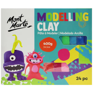 Mont Marte Kids Modelling Clay 24Pcs