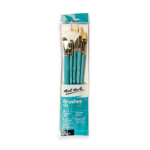 Mont Marte Gallery Series Brush Set Oils 5Pce