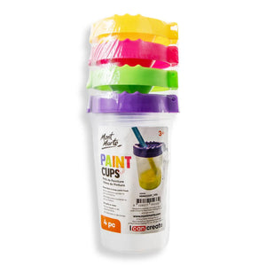 Mont Marte Paint Cups 4Pc