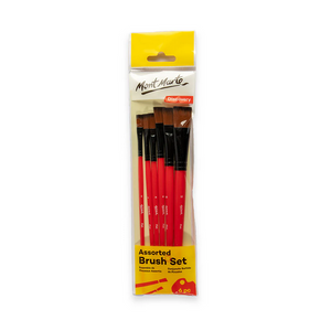 Mont Marte Assorted Brush Set 6Pc