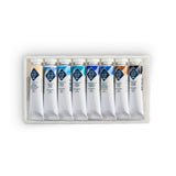 Nevskaya Palitra Oil Artists' Colours Set ''Master-Class'' Seascape 8 Colours in 18 mL Tubes, Cardboard Box