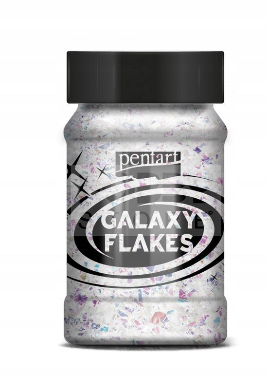 Pentart Galaxy Flakes 15 G Jupiter White