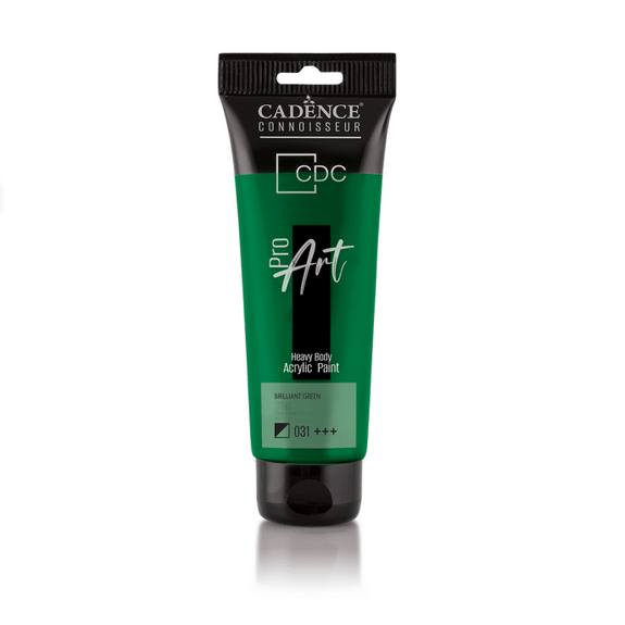 PROART HEAVY BODY ACRYLIC PAINT PR-031 BRILLIANT GREEN 120ML