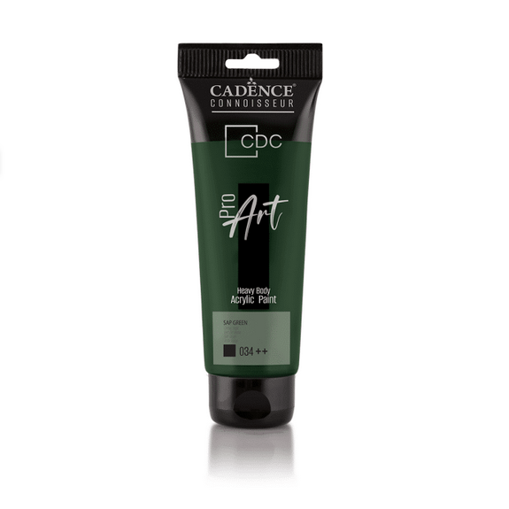 PROART HEAVY BODY ACRYLIC PAINT PR-034 SAP GREEN 120ML