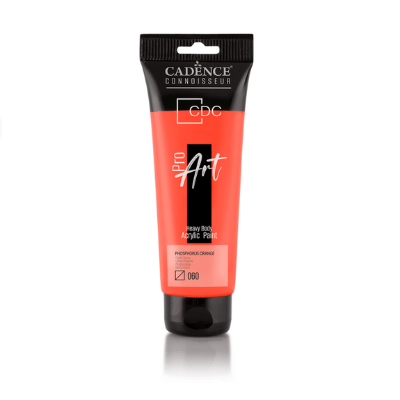 PROART HEAVY BODY ACRYLIC PAINT PR-060 PHOSPHORUS ORANGE 120ML