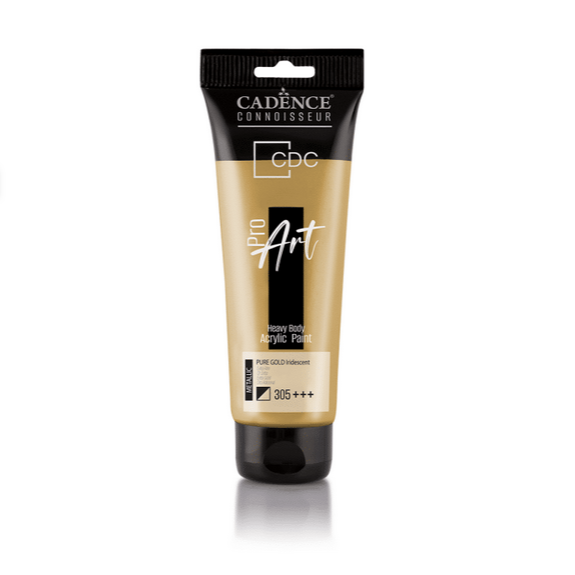 PROART HEAVY BODY ACRYLIC PAINT PRM-305 PURE GOLD 120ML