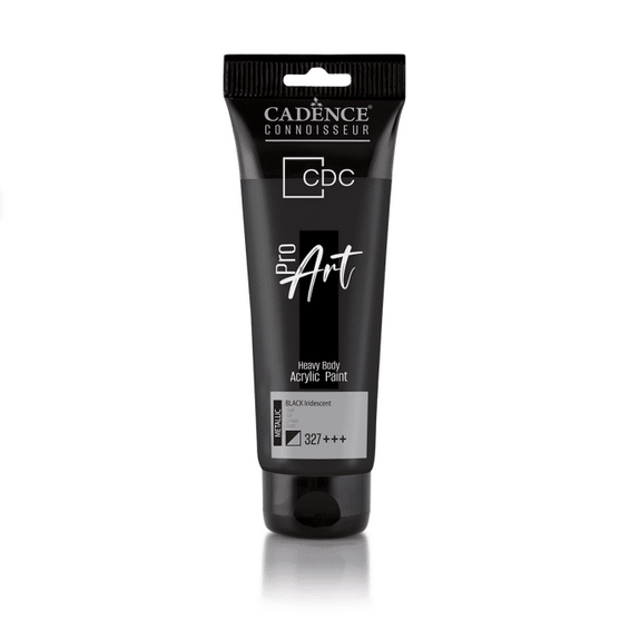 PROART HEAVY BODY ACRYLIC PAINT PRM-327 BLACK 120ML