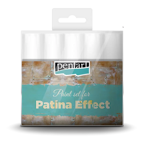 Pentart Patina Effect paint set, 5 x 20ml