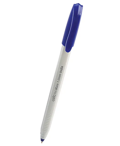 Cello Tri-mate Blue Ballpen 1.0mm