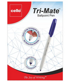 Cello Tri-mate Blue Ballpen 1.0mm