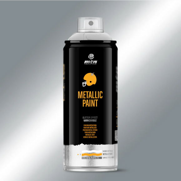 MTN PRO METALLIC ALUMINUM 400 ML