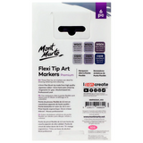 Mont Marte Flexi Tip Alcohol Art Markers 6Pc - Grey Tones