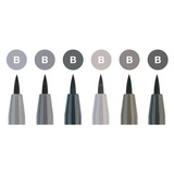 Faber-Castell Pitt Artist Pens Brush (Shades of Grey)