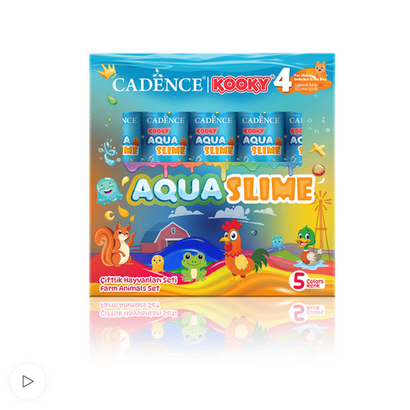 Aqua Slime – Farm Animals Set