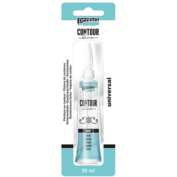 Pentart Contour Liner 20 ml Mint