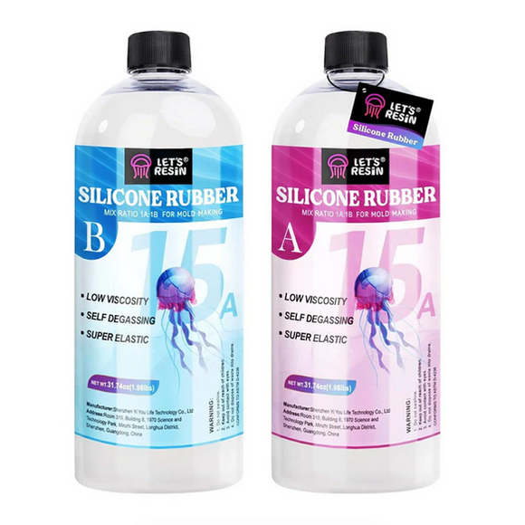 15A Liquid Silicone Rubber 1.8KG (Clear)