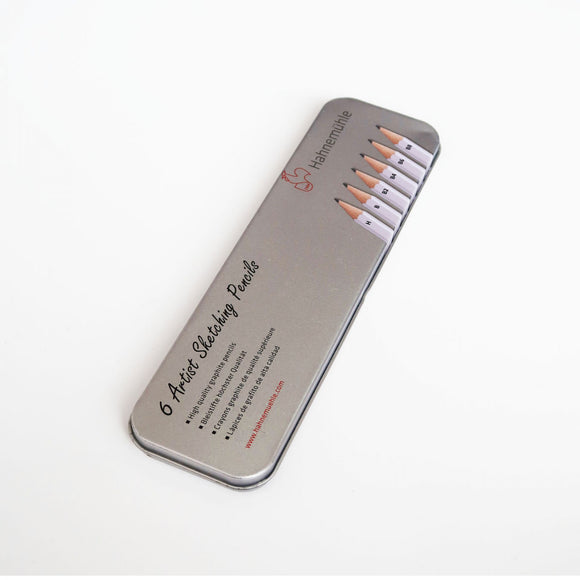 6 Artist Sketching Pencils