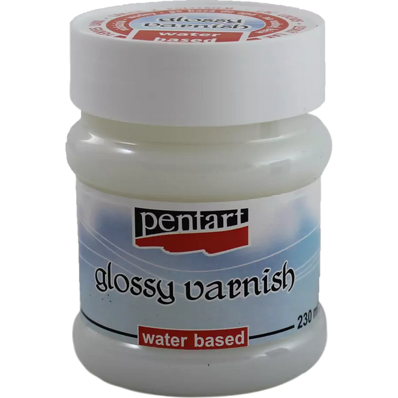 Pentart Glossy Varnish, water-based 230 ml