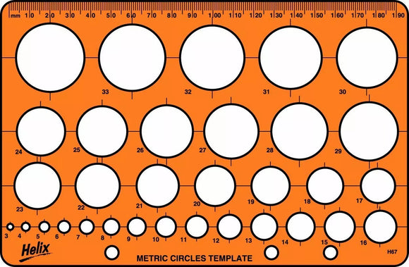 Helix Circle Template