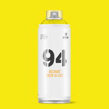 Mtn 94 Spray Paint Rv-267 Sulfur Yellow 400Ml