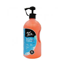 Mont Marte Signature Acrylic Colour 1 Litre (33.8Oz) - Orange