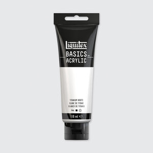 Liquiitex Basics Acrylic Colour 118Ml Titanium White