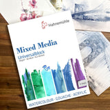 Mixed Media Universal Block 30x40cm 25Sheets