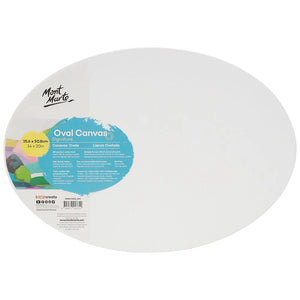 Mont Marte Canvas Oval Double Thick35.6X50.8Cm