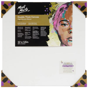 Mont Marte Canvas Double Thick 30.5 X 30.5cm (12x12in)