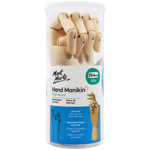 Mont Marte Hand Mannequin, Left Hand, 25.4Cm Or 10 Inch