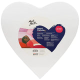 Mont Marte Canvas Heart Shaped 40X40Cm