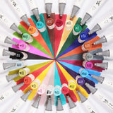 Mont Marte Dual Tip Alcohol Art Markers 24Pc In Case