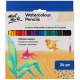 Mont Marte Watercolour Pencils 24Pce