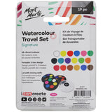 Mont Marte Watercolour Travel Set 19Pc