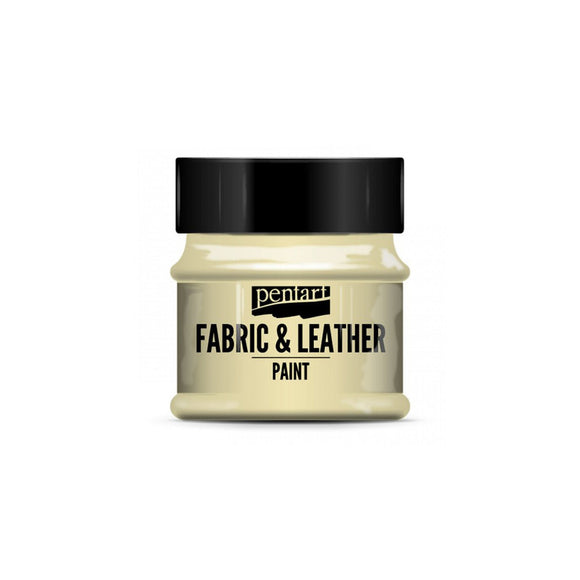 Pentart Fabric & Leather Paint 50 Ml Beige