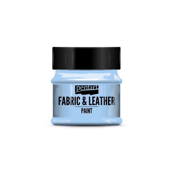 Pentart Fabric & Leather Paint 50 Ml Sky Blue