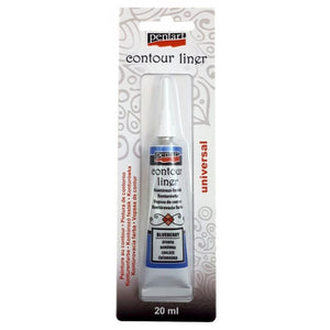 Pentart Contour Liner 20 Ml Blueberry