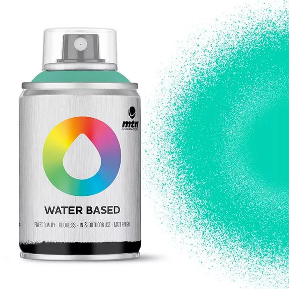 Mtn Waterbased Spray Paint 100 Turquoise Green 100Ml