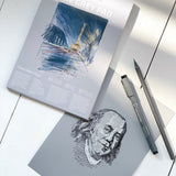 The Grey Pad 120gsm A4 30Sheets