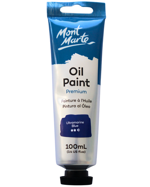 Mont Marte Oil Paint 100Ml - Ultramarine Blue