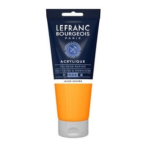 Lefranc & Bourgeios Fine Acrylic Colour 200Ml Tbe Sahara Yellow