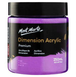 Mont Marte Dimension Acrylic 250Ml - Violet