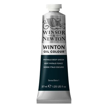 Winsor & Newton Winton Oil Colour 37Ml Phthalo Deep Green