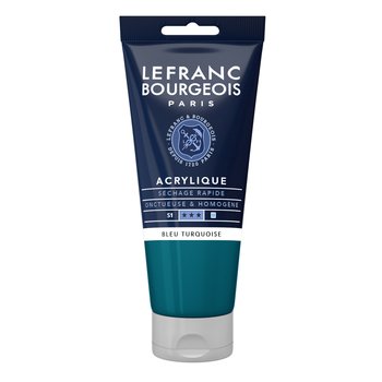 Lefranc & Bourgeois Fine Acrylic Colour 80Ml Tbe Turquoise Blue