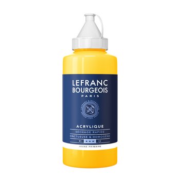 Lefranc & Bourgeois Fine Acrylic Colour 750Ml Btl Primary Yellow
