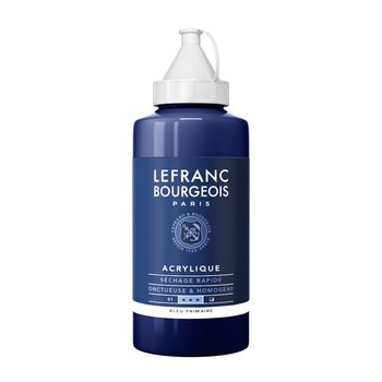 Lefranc & Bourgeois Fine Acrylic Colour 750Ml Btl Primary Blue