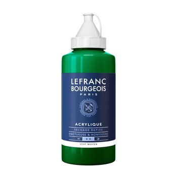 Lefranc & Bourgeois Fine Acrylic Colour 750Ml Btl Medium Green