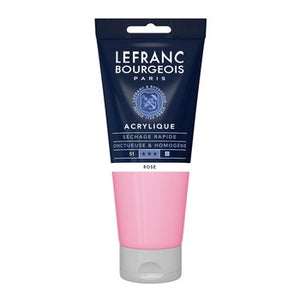 Lefranc & Bourgeois fine acrylic color 750ML bottle ROSE