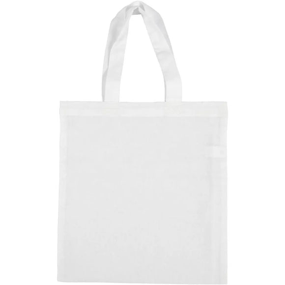 Shopping Bag, White, Size 28X30 Cm, 130 G, 1 Pc