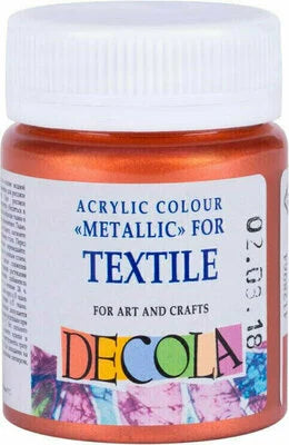 Nevskaya Palitra Cuper Acrylic Colours For Textile Decola In Plastic Jars 50 Ml